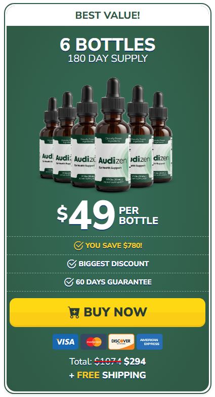 Buy Audizen 6 Bottles